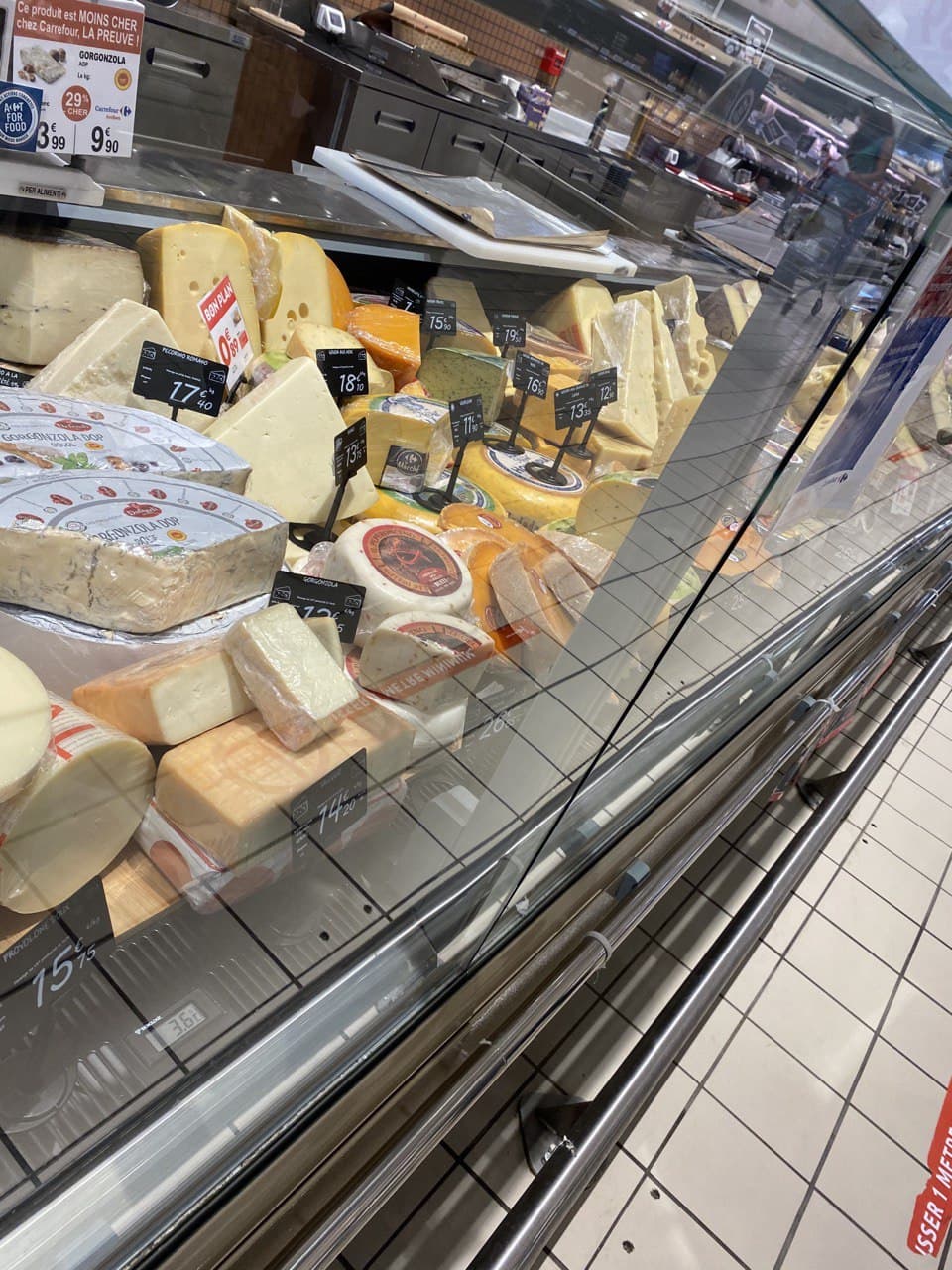 Fromage à Carrefour
