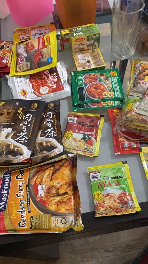 Les pâtes instantanées